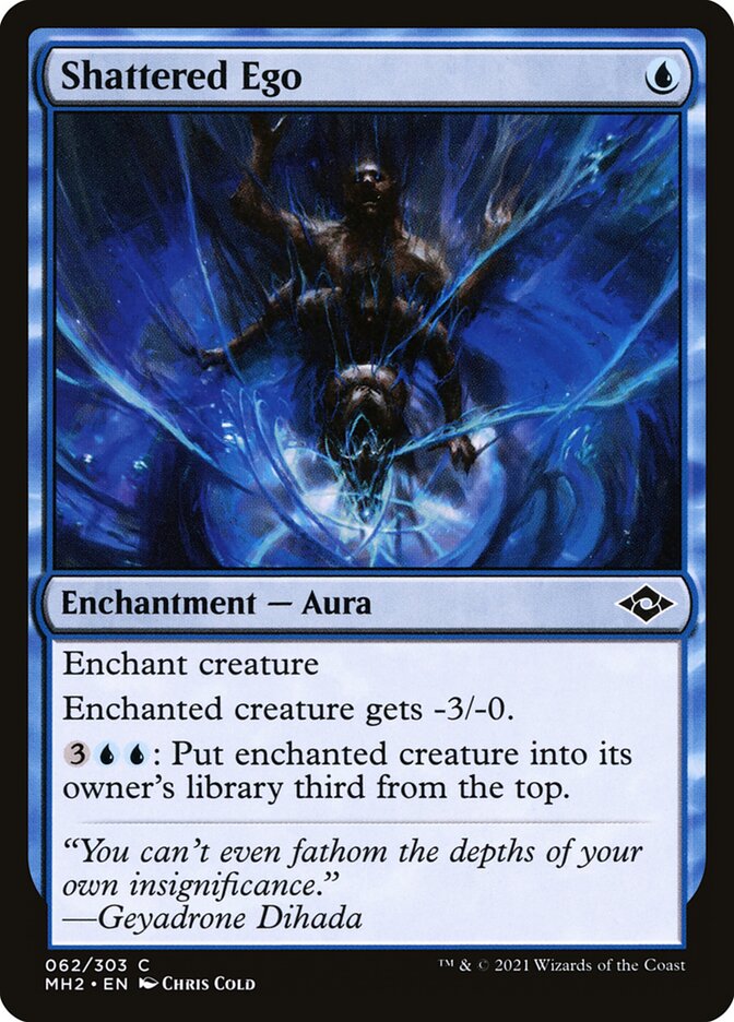 Shattered Ego – Common Magic: The Gathering card from Modern Horizons 2 (#62)