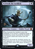 Acererak the Archlich – Mythic Magic: The Gathering card from Adventures in the Forgotten Realms Promos (#87s)
