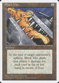 Black Vise – Uncommon Magic: The Gathering card from Fourth Edition (#299)