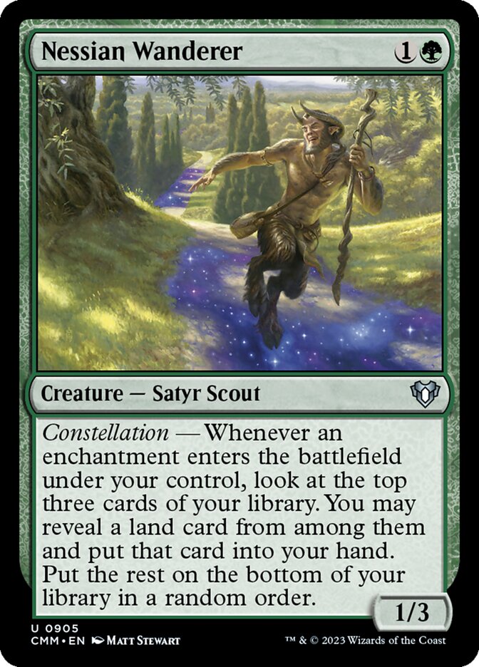 Nessian Wanderer – Uncommon Magic: The Gathering card from Commander Masters (#905)