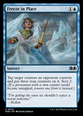Freeze in Place – Common Magic: The Gathering card from Wilds of Eldraine (#50)