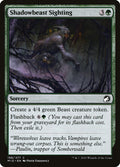 Shadowbeast Sighting – Common Magic: The Gathering card from Innistrad: Midnight Hunt (#198)