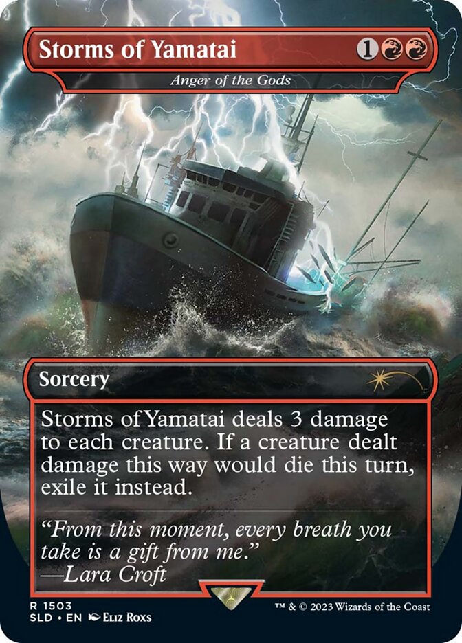Anger of the Gods – Rare Magic: The Gathering card from Secret Lair Drop (#1503)
