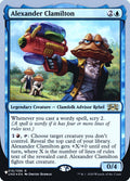Alexander Clamilton – Rare Magic: The Gathering card from The List (Unfinity Foil Edition) (#10)
