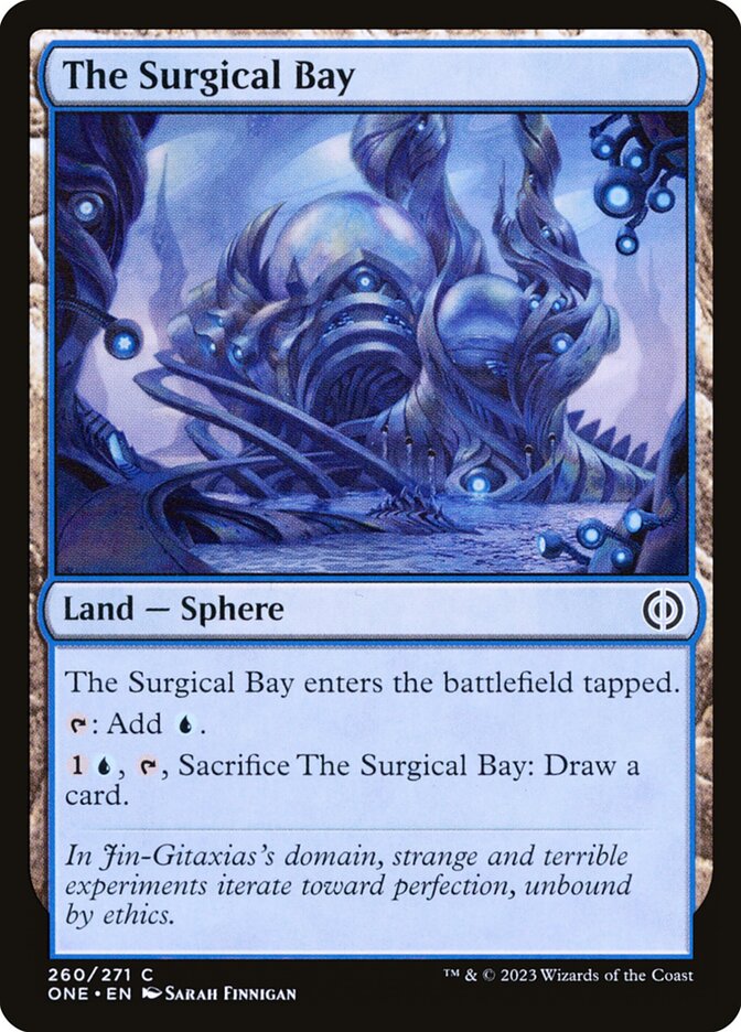 The Surgical Bay – Common Magic: The Gathering card from Phyrexia: All Will Be One (#260)