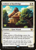 Arbiter of Knollridge – Rare Magic: The Gathering card from Commander 2015 (#59)