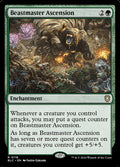 Beastmaster Ascension – Rare Magic: The Gathering card from Bloomburrow Commander (#118)