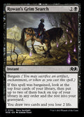 Rowan's Grim Search – Common Magic: The Gathering card from Wilds of Eldraine (#104)
