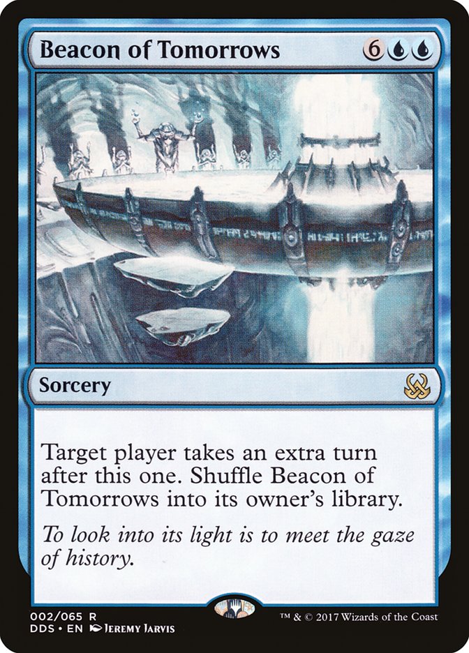 Beacon of Tomorrows – Rare Magic: The Gathering card from Duel Decks: Mind vs. Might (#2)