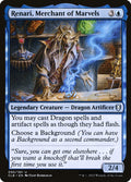 Renari, Merchant of Marvels – Uncommon Magic: The Gathering card from Commander Legends: Battle for Baldur's Gate (#90)