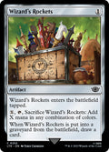Wizard's Rockets – Common Magic: The Gathering card from The Lord of the Rings: Tales of Middle-earth (#252)
