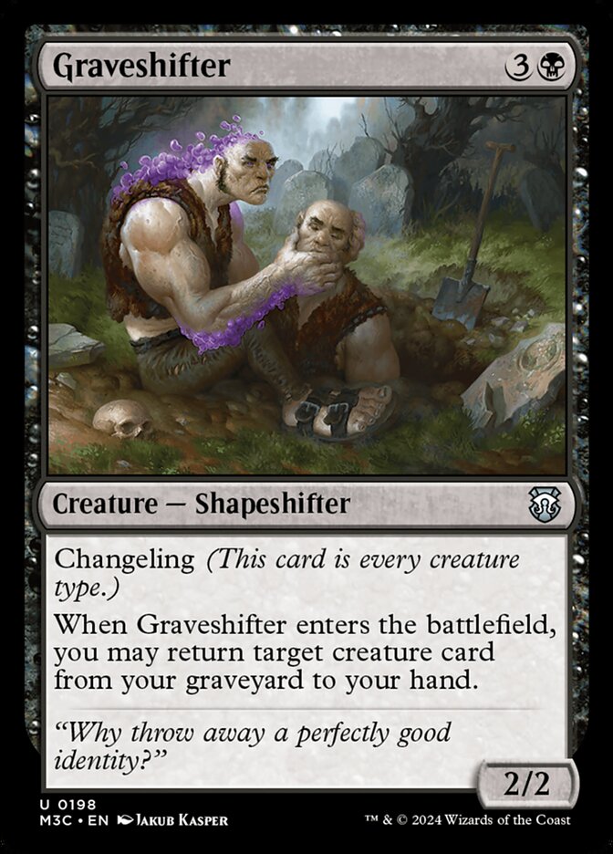 Graveshifter – Uncommon Magic: The Gathering card from Modern Horizons 3 Commander (#198)