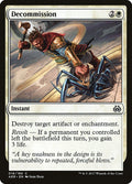 Decommission – Common Magic: The Gathering card from Aether Revolt (#16)