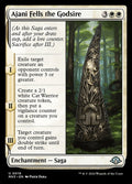 Ajani Fells the Godsire – Uncommon Magic: The Gathering card from Modern Horizons 3 (#19)
