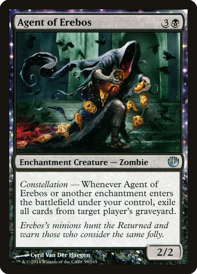 Agent of Erebos – Uncommon Magic: The Gathering card from Journey into Nyx (#59)