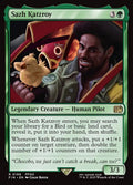 Sazh Katzroy – Rare Magic: The Gathering card from Final Fantasy (#199)