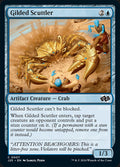 Gilded Scuttler – Common Magic: The Gathering card from Foundations Jumpstart (#7)