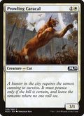 Prowling Caracal – Common Magic: The Gathering card from Core Set 2020 (#309)
