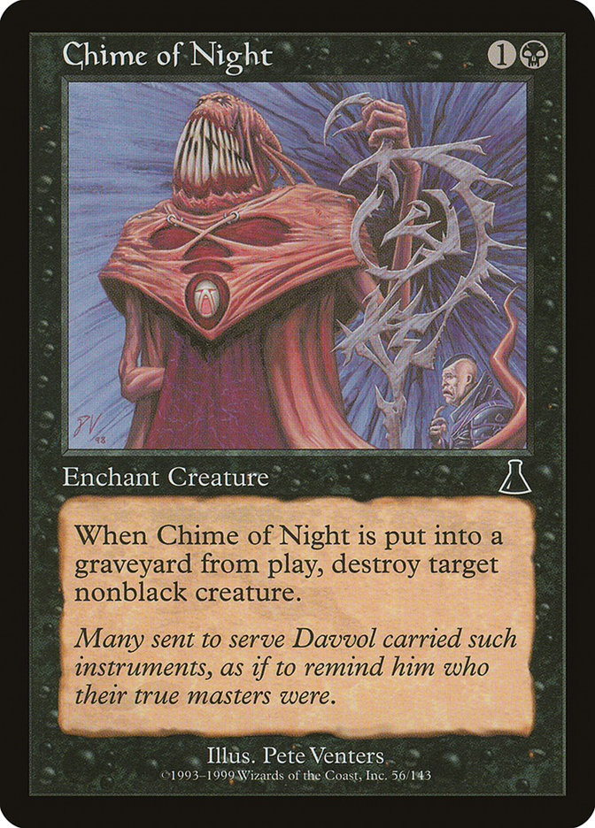 Chime of Night – Common Magic: The Gathering card from Urza's Destiny (#56)