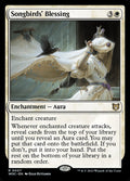 Songbirds' Blessing – Rare Magic: The Gathering card from Wilds of Eldraine Commander (#7)
