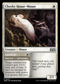 Cheeky House-Mouse // Squeak By – Uncommon Magic: The Gathering card from Wilds of Eldraine (#7)