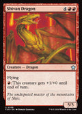 Shivan Dragon – Uncommon Magic: The Gathering card from Foundations (#206)