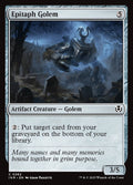 Epitaph Golem – Common Magic: The Gathering card from Innistrad Remastered (#262)