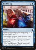 Huddle Up – Common Magic: The Gathering card from Battlebond (#36)