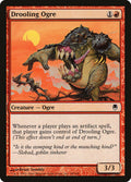 Drooling Ogre – Common Magic: The Gathering card from Darksteel (#58)