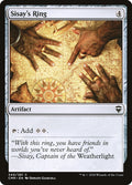 Sisay's Ring – Common Magic: The Gathering card from Commander Legends (#340)