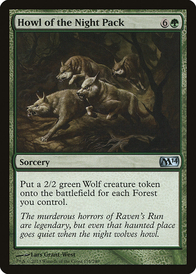 Howl of the Night Pack – Uncommon Magic: The Gathering card from Magic 2014 (#178)