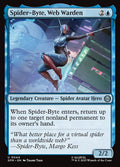 Spider-Byte, Web Warden – Uncommon Magic: The Gathering card from Marvel's Spider-Man (#44)