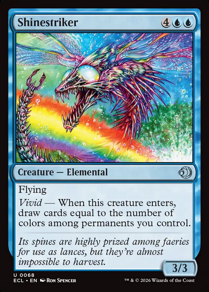 Shinestriker – Uncommon Magic: The Gathering card from Lorwyn Eclipsed (#68)