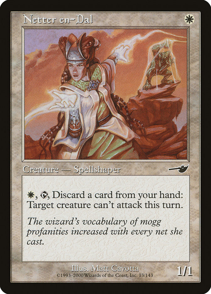 Netter en-Dal – Common Magic: The Gathering card from Nemesis (#13)
