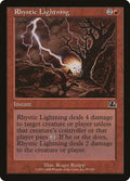 Rhystic Lightning – Common Magic: The Gathering card from Prophecy (#99)
