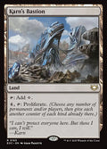 Karn's Bastion – Rare Magic: The Gathering card from Edge of Eternities Commander (#163)