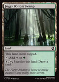 Foggy Bottom Swamp – Common Magic: The Gathering card from Avatar: The Last Airbender (#269)
