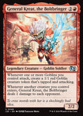 General Kreat, the Boltbringer – Uncommon Magic: The Gathering card from Foundations Jumpstart (#48)