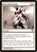 Banishing Stroke – Uncommon Magic: The Gathering card from Avacyn Restored (#7)