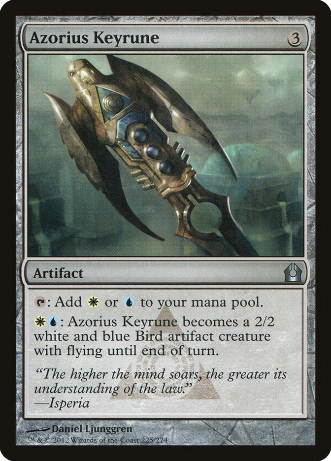 Azorius Keyrune – Uncommon Magic: The Gathering card from Return to Ravnica (#225)