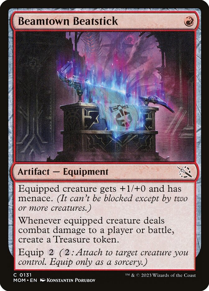 Beamtown Beatstick – Common Magic: The Gathering card from March of the Machine (#131)