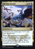 All-Out Assault – Mythic Magic: The Gathering card from Tarkir: Dragonstorm Promos (#167s)
