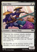 Foot Elite – Common Magic: The Gathering card from Teenage Mutant Ninja Turtles (#146)
