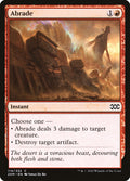 Abrade – Common Magic: The Gathering card from Double Masters (#114)