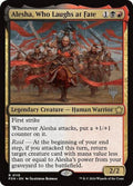 Alesha, Who Laughs at Fate – Rare Magic: The Gathering card from Foundations Promos (#115p)