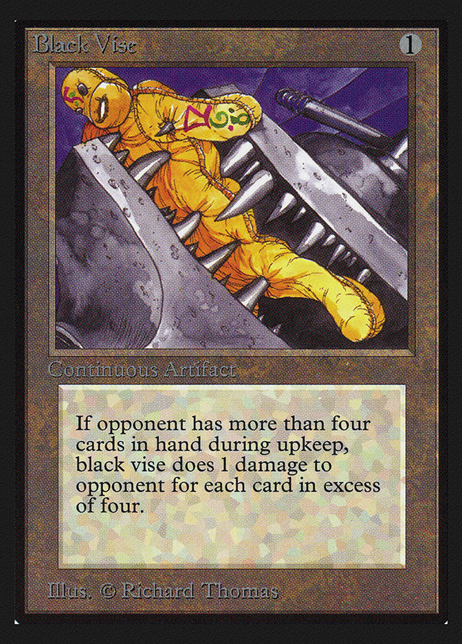 Black Vise – Uncommon Magic: The Gathering card from Collectors' Edition (#234)