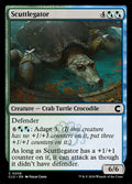 Scuttlegator – Common Magic: The Gathering card from Ravnica: Clue Edition (#206)