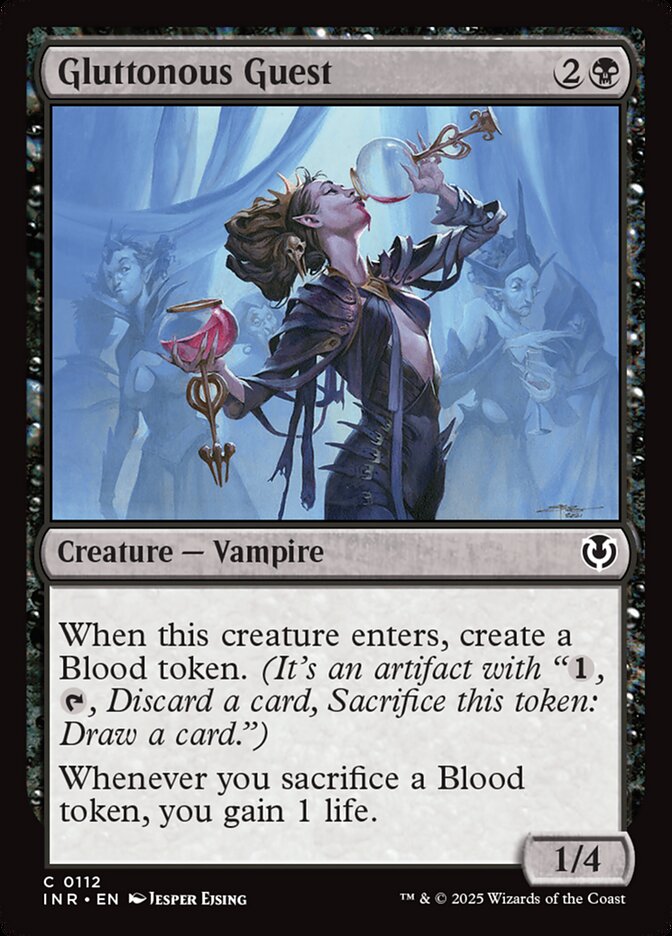 Gluttonous Guest – Common Magic: The Gathering card from Innistrad Remastered (#112)