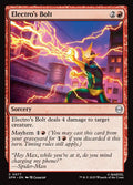 Electro's Bolt – Common Magic: The Gathering card from Marvel's Spider-Man (#77)