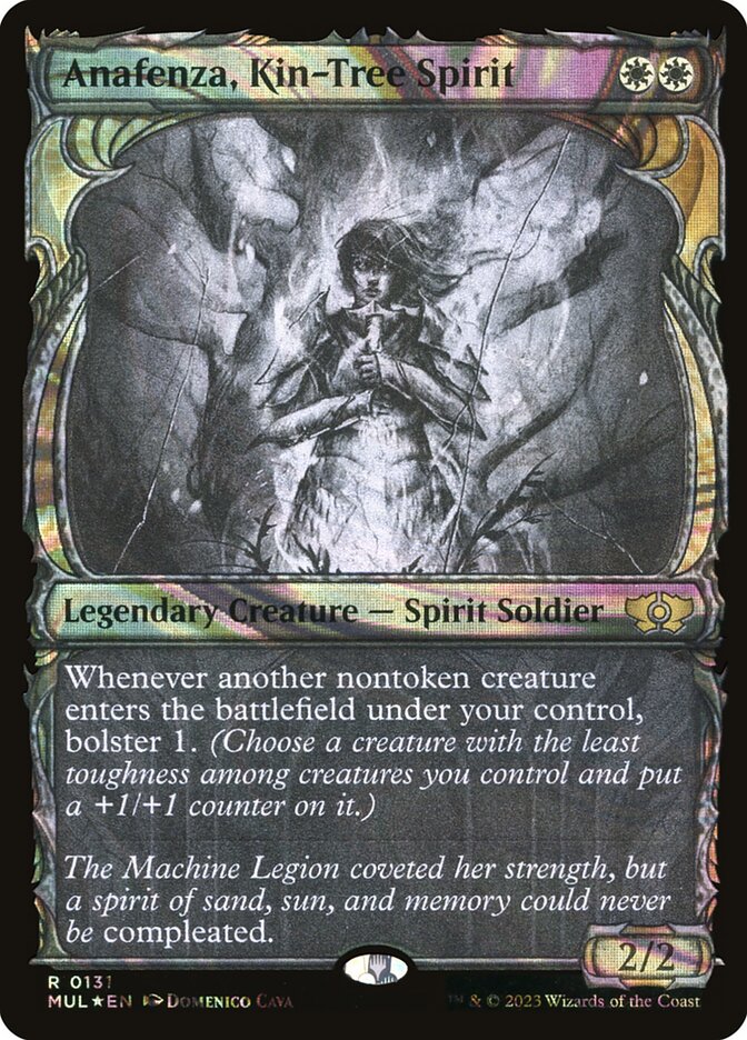 Anafenza, Kin-Tree Spirit – Rare Magic: The Gathering card from Multiverse Legends (#131)